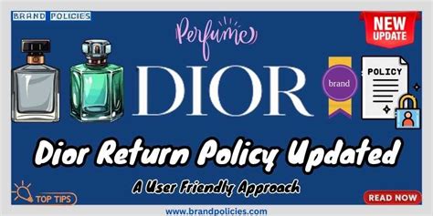 dior refund policy|dior return label.